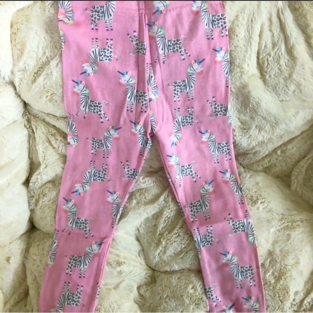 🌻The Children’s Place Girls 2pc Zebra Pajama Shirt & Pant